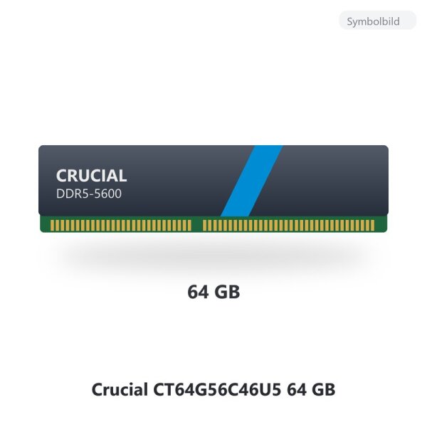 Crucial CT64G56C46U5 64 GB DDR5-5600