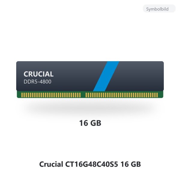 Crucial CT16G48C40S5 16 GB DDR5-4800