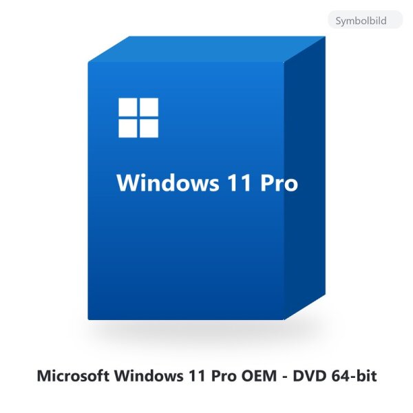 Microsoft Windows 11 Pro OEM - DVD 64-bit
