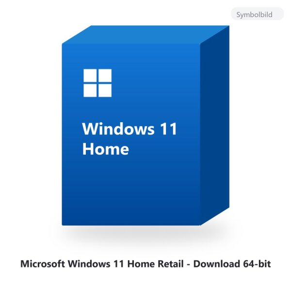 Microsoft Windows 11 Home Retail - Download 64-bit