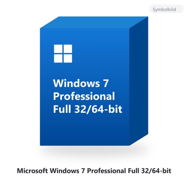 Microsoft Windows 7 Professional Full 32/64-bit