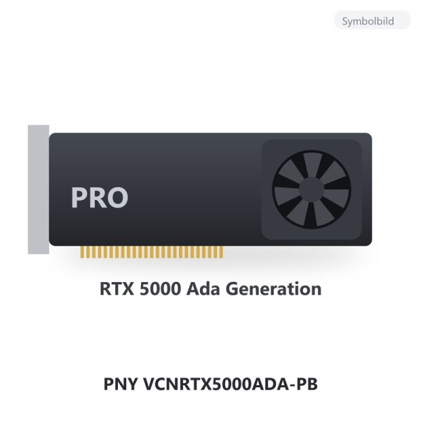 PNY RTX 5000 Ada Generation VCNRTX5000ADA-PB 32 GB