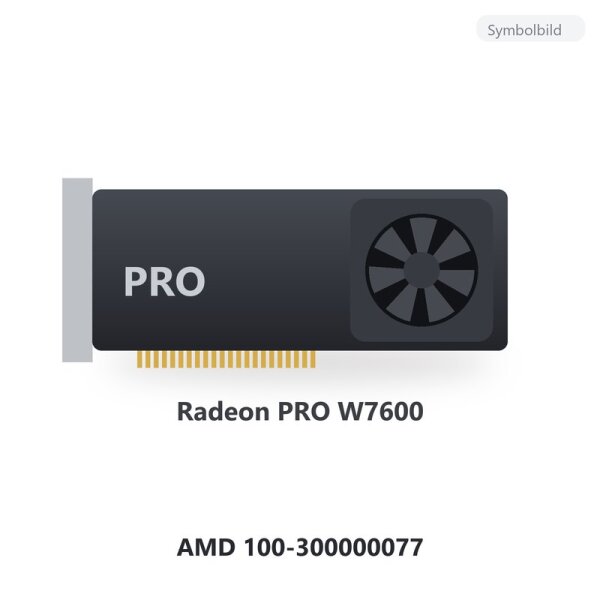 AMD Radeon PRO W7600 100-300000077 8 GB