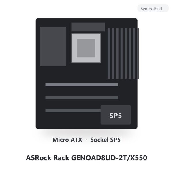 ASRock Rack GENOAD8UD-2T/X550