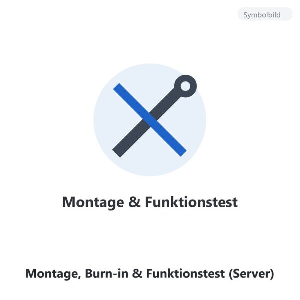 Montage, Burn-in &amp; Funktionstest (Server)